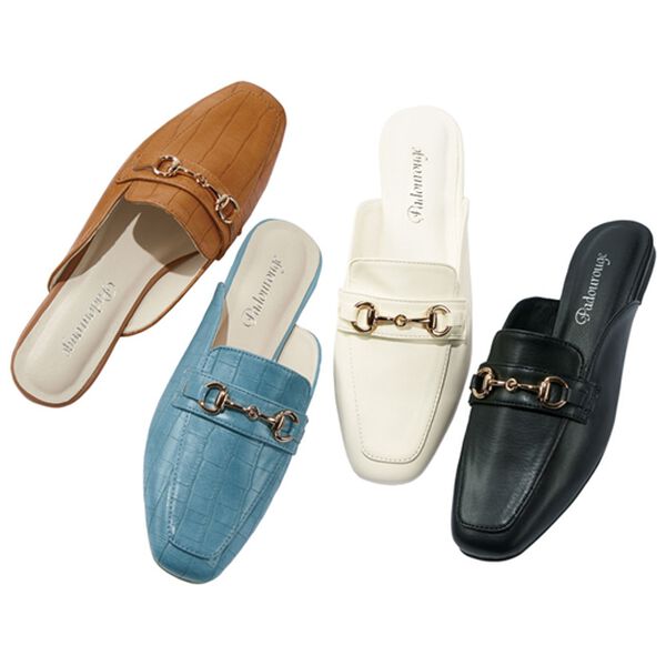 RANAN（ラナン）の「ビットデザインローファーミュール（サンダル・ミュール）」｜詳細画像