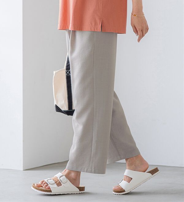 BELLUNA（ベルーナ）の「サラリ麻調素材ビスチェセットアップ（セットアップ）」｜詳細画像