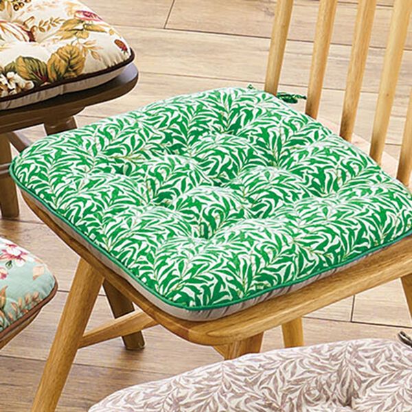 「日本製座り心地しっかり馬蹄型クッション（クッション・クッションカバー）」｜グリーンリーフ