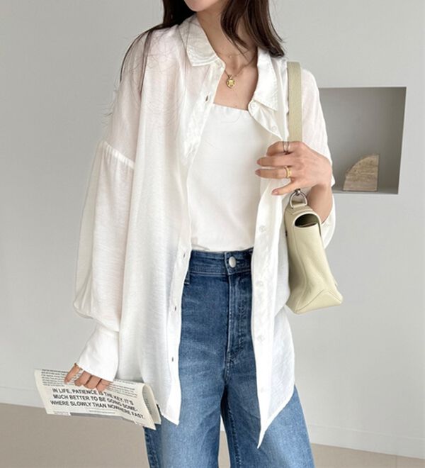 GeeRA（ジーラ）の「アソート柄オーバーサイズシャツ（シャツ）」｜詳細画像