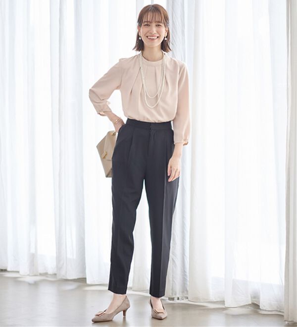 Viola e Viola（ヴィオラ エ ヴィオラ）の「２ＷＡＹボウタイタックブラウス（ブラウス）」｜詳細画像