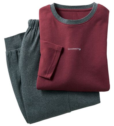 「肌に優しい綿１００％なめらかスムースパジャマ（メンズルームウェア）」