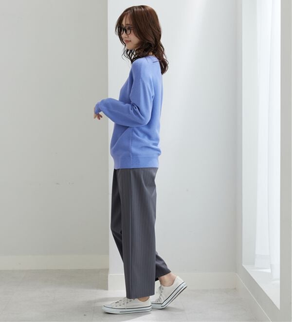 BELLUNA（ベルーナ）の「ラメ調もちもちニットプルオーバー（ニット・セーター）」｜詳細画像