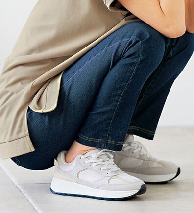 BELLUNA（ベルーナ）の「ピタピタ嫌いさんのための軽やか！ゆるっとスリムパンツ（スリム・スキニーパンツ）」