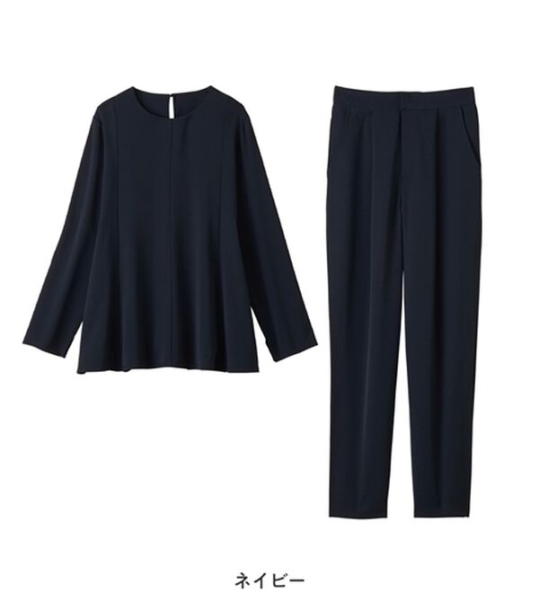 Viola e Viola（ヴィオラ エ ヴィオラ）の「【入学式・卒業式】Ａラインセレモニーセットアップ（パンツスーツ）」｜詳細画像