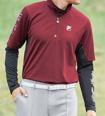 「＜フィラ＞コーデ済インナー付ポロシャツ（メンズポロシャツ）」