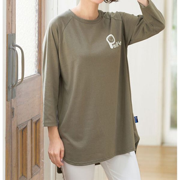 BELLUNA（ベルーナ）の「＜Ｐｅｎｆｉｅｌｄ＞ゆったりカットソーチュニック（チュニック）」｜詳細画像