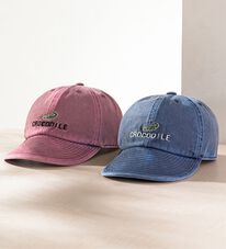 「＜クロコダイル＞風合い豊かな洗い加工帽子（メンズ帽子）」