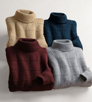 「まさに画期的裏暖かセーター（メンズニット・セーター）」｜詳細画像