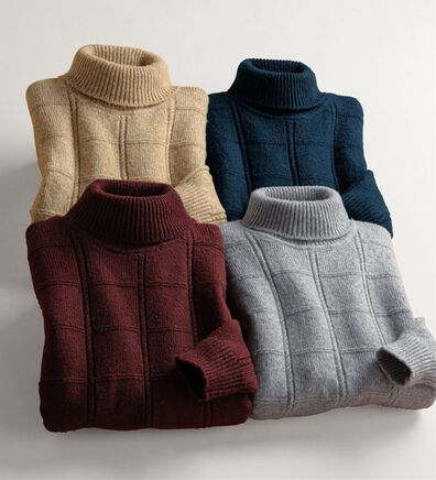 「まさに画期的裏暖かセーター（メンズニット・セーター）」