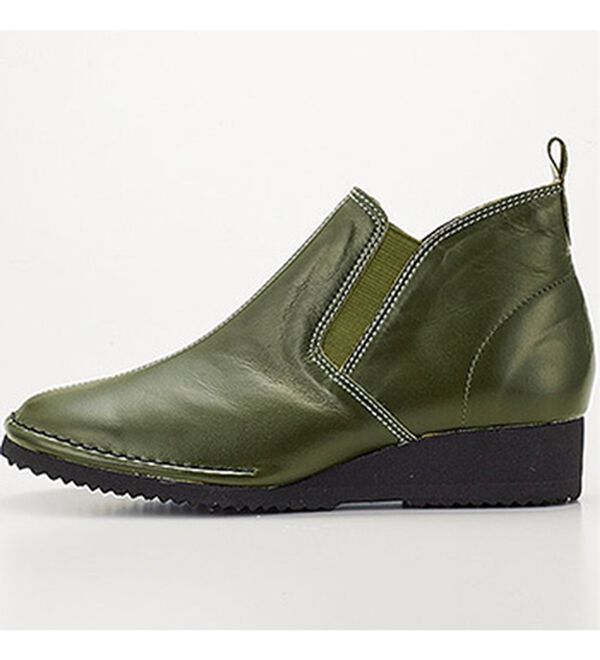 ルフラン（ルフラン）の「ぬくぬくフリース牛革ゴアブーティ（ブーツ）」｜詳細画像