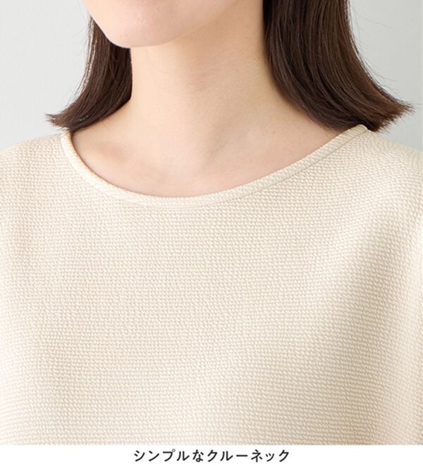 Viola e Viola（ヴィオラ エ ヴィオラ）の「ふくれジャカードドルマントップス（カットソー）」｜詳細画像