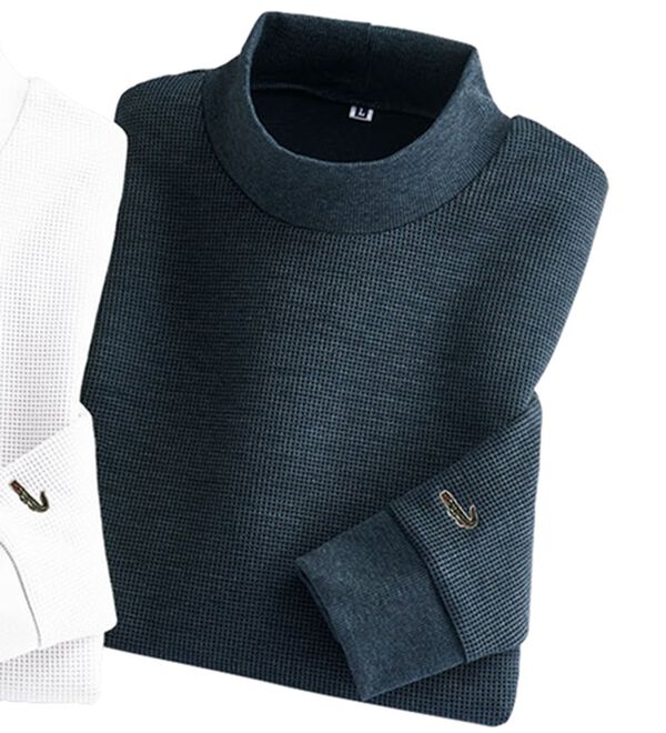 「＜クロコダイル＞着心地で選ぶ！肌側綿素材のワッフルインナー（メンズ肌着・インナーウェア）」｜インディゴ