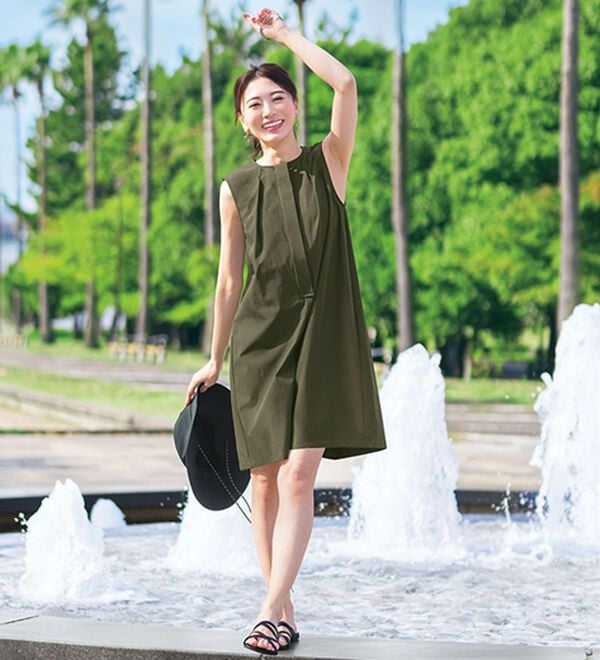 BELLUNA（ベルーナ）の「【UNDOVE】水際＆ＵＶ対策！はっ水オールインワン（オールインワン）」｜詳細画像