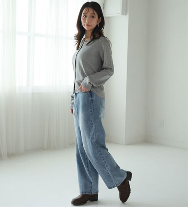 A HAPPY MARILYN（アハッピーマリリン）の「【Ｍ～７Ｌ】＜新色追加＞美脚＆美尻が叶う！優勝ワイドパンツ（ワイドパンツ・ガウチョ）」｜詳細画像