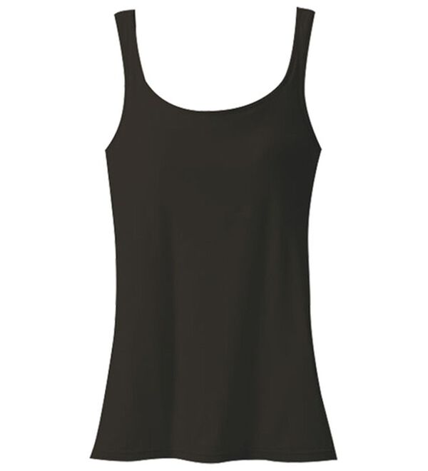 LAVIENNE（ラヴィエンヌ）の「骨格ナチュラルさんブラトップ（肌着・インナーウェア）」｜ブラック