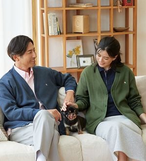 「＜アーノルド　パーマー＞新定番さっと羽織れるワッフルカーディガン（メンズカーディガン）」｜詳細画像