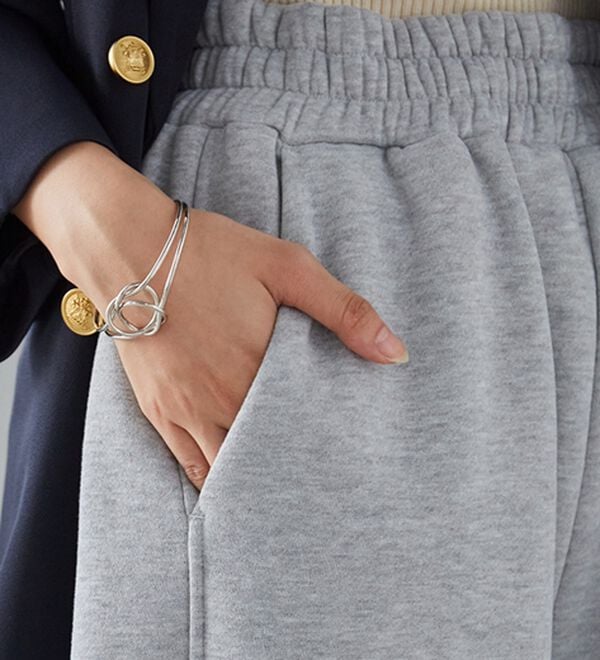 RANAN（ラナン）の「裏起毛カーブスウェットパンツ（その他パンツ）」｜詳細画像