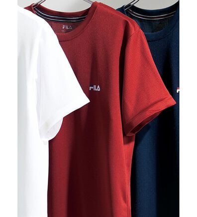 「＜フィラ＞ドライメッシュシャツ半袖・袖無し（メンズＴシャツ）」
