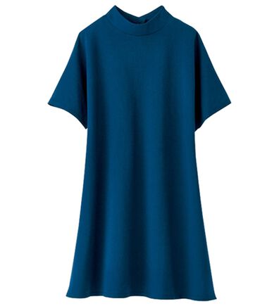 BELLUNA（ベルーナ）の「ヒンヤリ！かのこ素材後ろボタンチュニック（チュニック）」