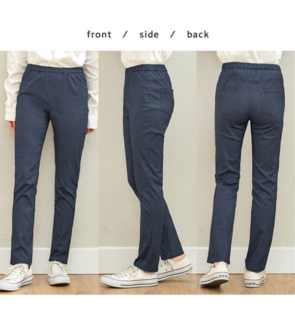 Viola e Viola（ヴィオラ エ ヴィオラ）の「すっきり楽ちんチュニックパンツ（フルレングスパンツ）」｜詳細画像