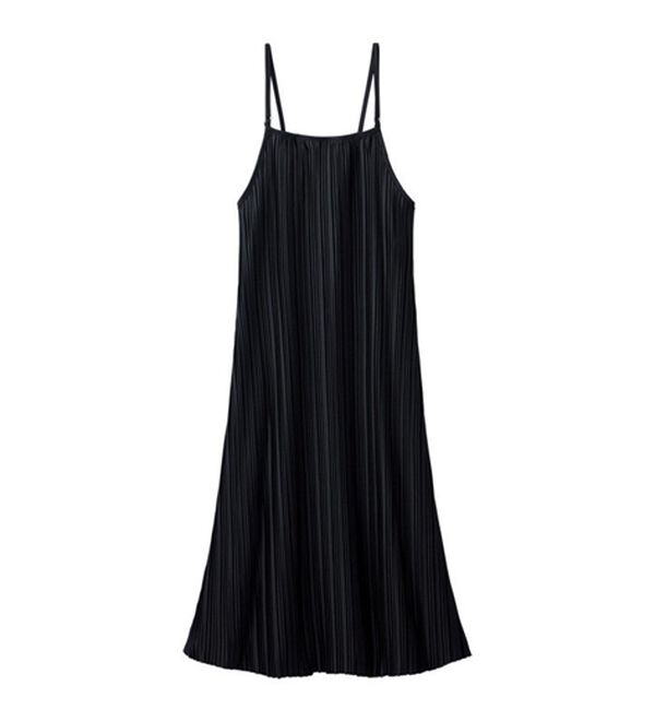 「【２色組】大人かわいい！プリーツワンピ（パジャマ・ルームウェア）」｜詳細画像