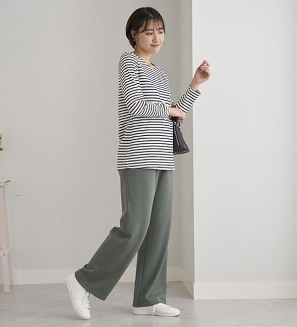 BELLUNA（ベルーナ）の「【メルティポンチ】イージーパンツ（フルレングスパンツ）」｜詳細画像