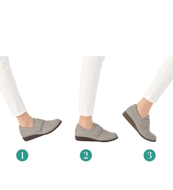 ルフラン（ルフラン）の「メディフィット５Ｅベルトデザインシューズ（フラットシューズ）」｜詳細画像