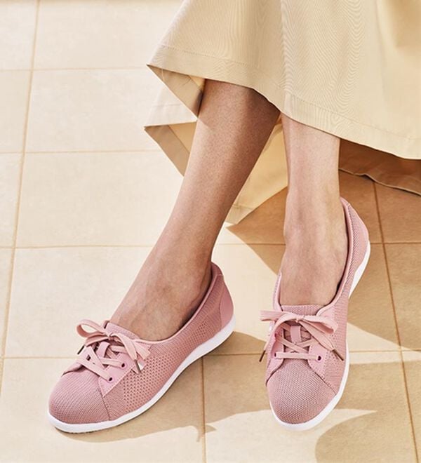 ルフラン（ルフラン）の「やわらかニットのバレエスニーカー（フラットシューズ）」｜詳細画像