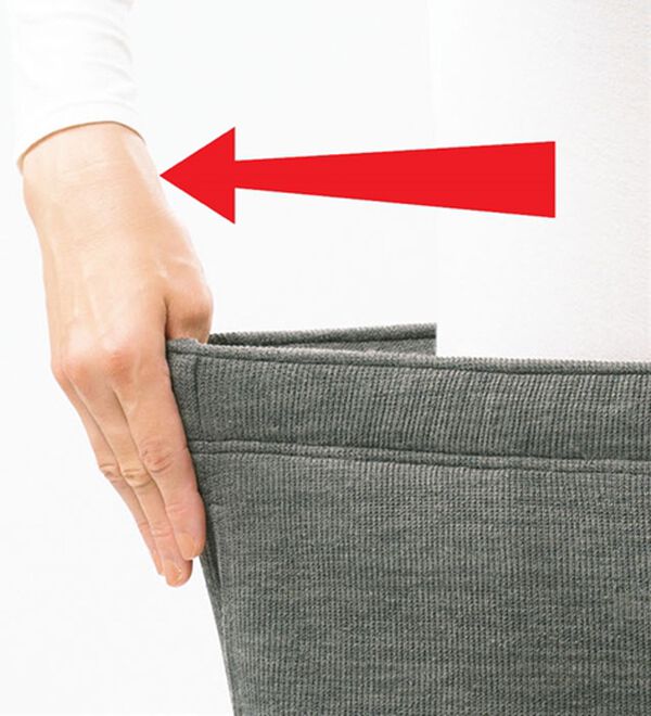 ルフラン（ルフラン）の「【３本組】「ぬく盛り&times;すらり」テーパードパンツ（フルレングスパンツ）」｜詳細画像