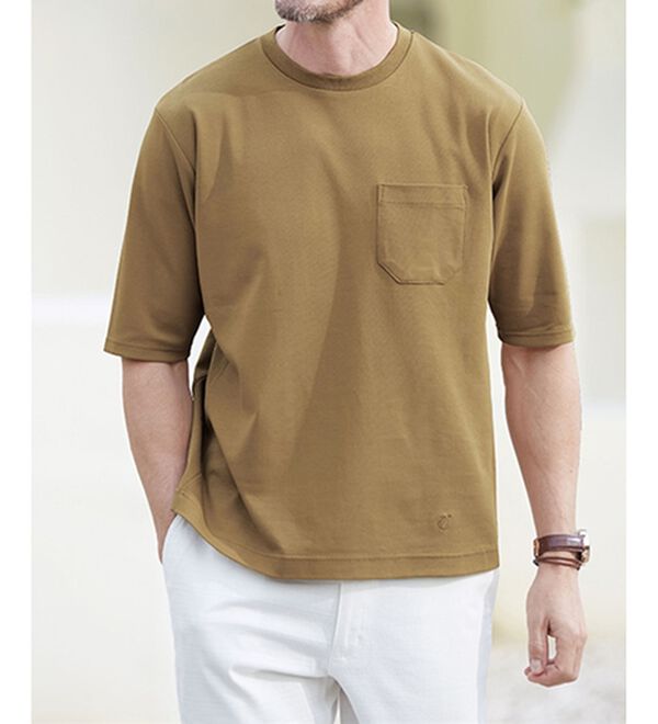 「【３色組】＜コムルヴァン・オム＞５０代からのお父さん専用ＴシャツＮＥＯ（メンズＴシャツ）」｜詳細画像
