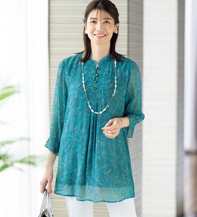 71i3 TOKUKO ノースリーブ チュニック/Mサイズ 1er Vol トクコプルミエ