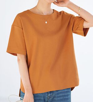 BELLUNA（ベルーナ）の「着崩れしにくい！シンプルプルオーバー（カットソー）」｜詳細画像