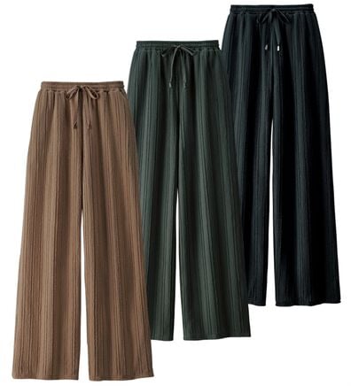 ルフラン（ルフラン）の「【３本組】洗練された佇まい。ジャカードパンツ（フルレングスパンツ）」