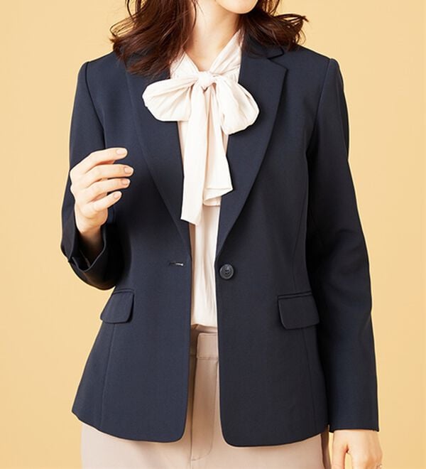 BELLUNA（ベルーナ）の「〈セレモニースタイル〉テーラードジャケット（テーラードジャケット）」｜ネイビー