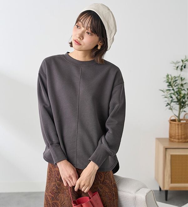 BELLUNA（ベルーナ）の「あったかキレイ！大人のこだわりトレーナー（トレーナー・スウェット）」｜詳細画像