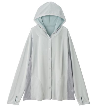 「ひんやり快適風が通るＵＶパーカー（パーカー）」