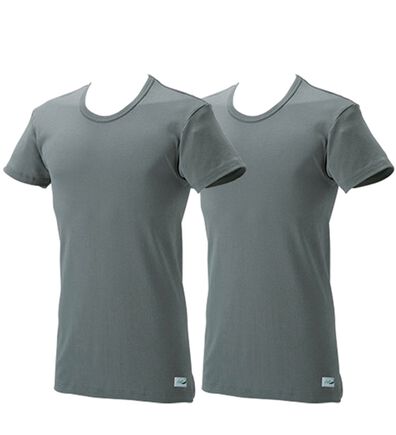 「【２枚組】＜クロコダイル＞シルクブレンドプレミアムインナー（メンズ肌着・インナーウェア）」