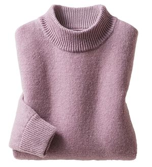 ルフラン（ルフラン）の「選べる！洗えるぬくもりウール１００％セーター（ニット・セーター）」｜ローズ