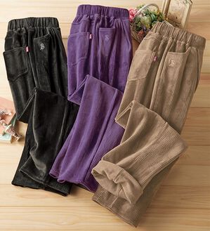 ルフラン（ルフラン）の「【３本組】腰まであったか冬のお買得パンツ（その他パンツ）」｜3本組