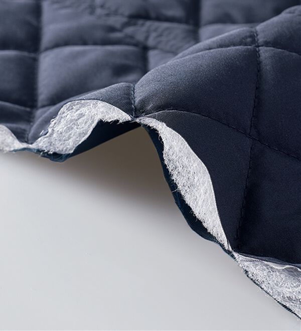 BELLUNA（ベルーナ）の「パイピング使いキルトデザインコート（ロングコート）」｜詳細画像