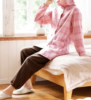 LAVIENNE（ラヴィエンヌ）の「ソフトでかるぽかフリースパジャマ（パジャマ・ルームウェア）」｜詳細画像