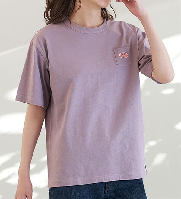 BELLUNA（ベルーナ）の「ヒンヤリ冷感！ＵＳＡコットン１００％ゆったりＴシャツ（Tシャツ）」｜詳細画像