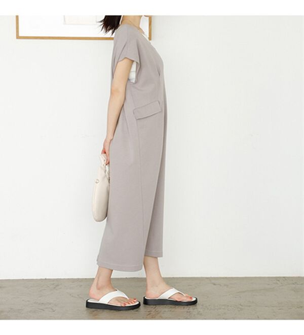 GeeRA（ジーラ）の「バイカラーステッチバックオープンワンピース（その他ワンピース）」｜詳細画像