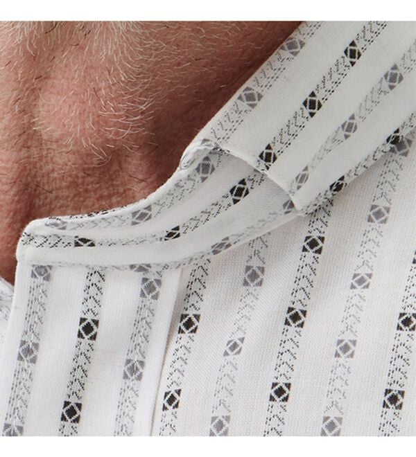 「【２色組】＜デコイ＞粋なモノトーンシャツ（メンズシャツ）」｜詳細画像