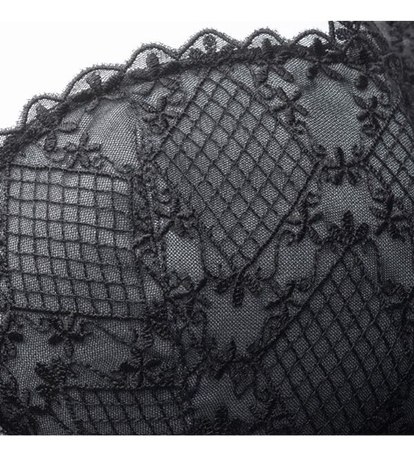 YU'NOW（ユナウ）の「ぷるるん谷間のノンワイヤーブラ＆ショーツ（ブラジャー＆ショーツセット）」｜詳細画像