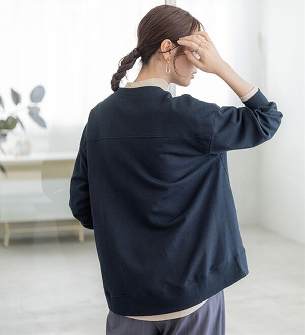 BELLUNA（ベルーナ）の「もちもちニットゆったり快適チュニック（チュニック）」｜詳細画像