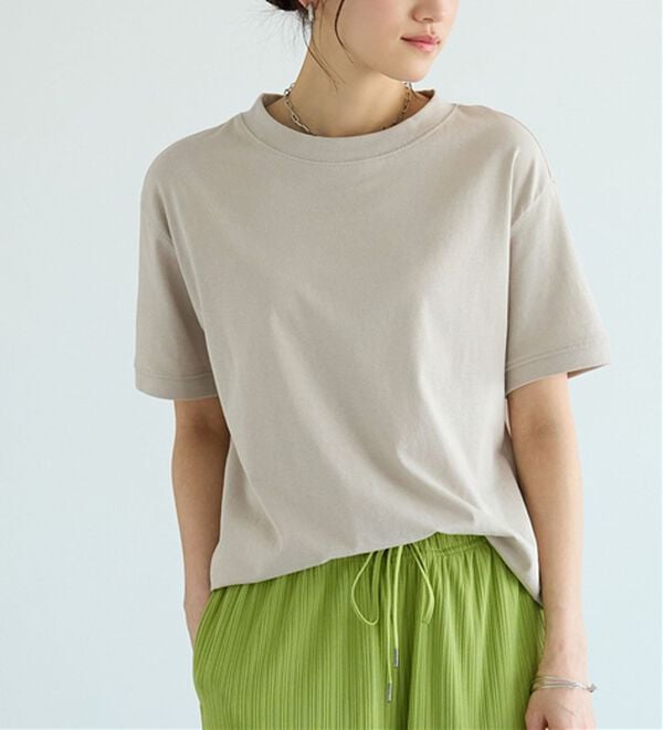 BELLUNA（ベルーナ）の「ヒンヤリ！綿１００％大人顔サマ見えＴシャツ（Tシャツ）」｜詳細画像