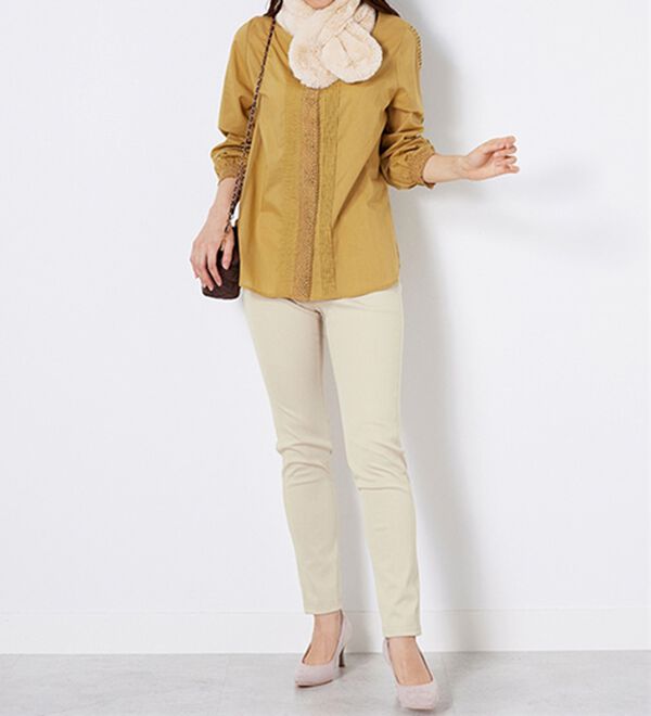 BELLUNA（ベルーナ）の「美ストレッチ素材レギンスパンツ（スパッツ・レギンス）」｜詳細画像