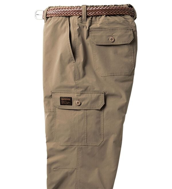 「＜アウトドアプロダクツ＞裏フリースカーゴパンツ（メンズカーゴパンツ）」｜ベージュ